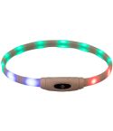 Trixie Flash Leuchtring USB Silikon Multicolor