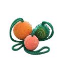 JHS Vollgummiball mit Seil