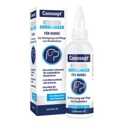 blauer Behälter mit weißem Deckel neben einer Verpackung aus Karton in blau und weiß, auf der Verpackung stehen die Produktinformationen