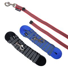 Gummierte Nylonleine ohne Handschlaufe